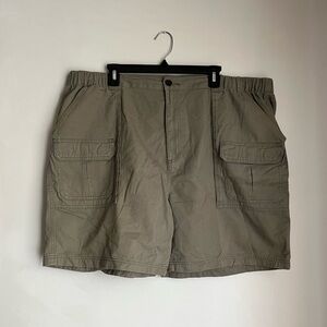 Croft & Barrow Men's Olive Cargo Shorts